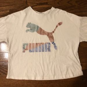 puma logo t-shirt